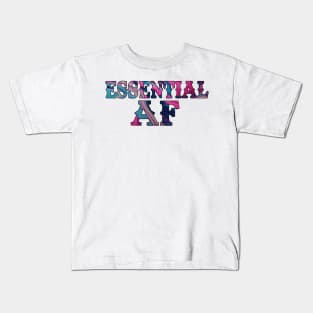 Essential AF - Essential Employee - Essential Fullcolor Kids T-Shirt